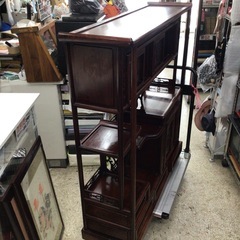 唐木家具　飾棚　茶棚　紫檀家具の画像