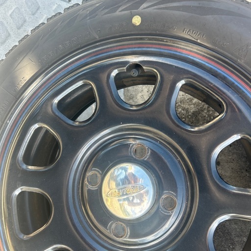 『決まりました』
デイトナ　155/65R14 スタッドレス