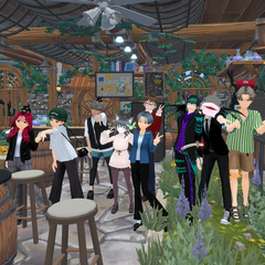 メタバース空間でアバターを使ったショートドラマを撮影しています。...