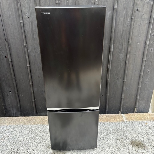 ✨東芝 ノンフロン冷凍冷蔵庫 170L ブラック✨