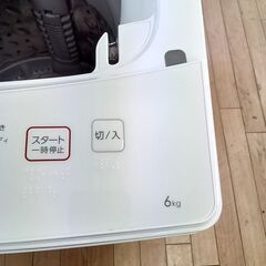 ★リユースのサカイつくば店★TK6533 NITORI 洗濯機 NTR60 6Kg 21年製 動作確認／クリーニング済み　【リユースのサカイつくば店】 の画像