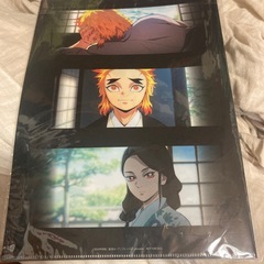 鬼滅の刃　メンズノンノ　クリアファイル3種　コミックカバー1種の画像
