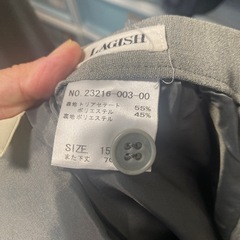 スーツ 中古 グレー15号の画像