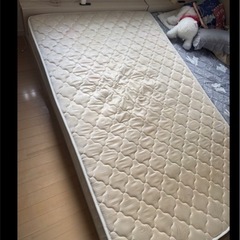 セミダブルベット　マットレスフレームセット　　の画像