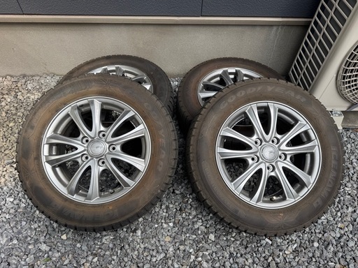 【決まりました】アルミホイール＋スタッドレスタイヤ 4本セット