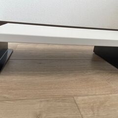 パソコン台 スチール脚机上台の画像