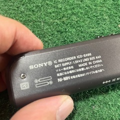 動作未確認　SONY ソニー ボイスレコーダー ICD-SX66 中古品　ジャンク品　 ICレコーダー　送料180円　の画像