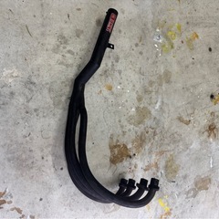 マフラーブラックスチール製ボルトオン
の画像