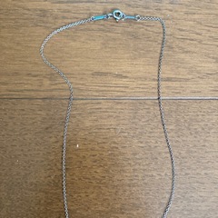 ティファニー　シルバー　ネックレス　クロス付きの画像