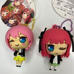 【中古玩具】キャラクター　５等分の花嫁　五つ子キーホルダーの画像