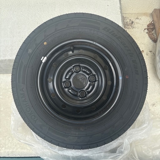 美品エブリィ純正タイヤ4本セット
