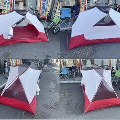 MSR エリクサー2 山岳テント 2人用 約2.77kg オールインワンドーム型テント カンガルースタイル キャンプ アウトドア 札幌市手稲区の画像
