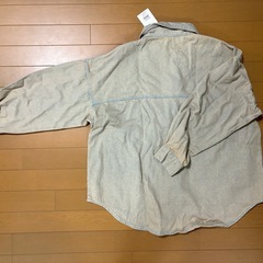 デニムZIPブルゾンの画像
