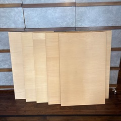 木製パネル（アートなどに）の画像