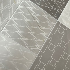 リビングマット　ビニールの画像