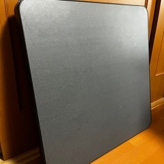 【引取り限定】ニトリ こたつセット こたつ本体＋洗えるこたつ布団（正方形）の画像