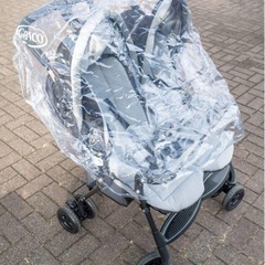 Graco DuoGlider ダブルベビーカー グレー/ブラックの画像