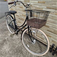 中古自転車 変速無し 26インチ LEDオートライト 軽整備済み 防犯登録対応 町田市 相模原市 MM832の画像