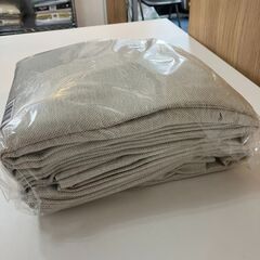 業務用OK 防炎カーテン 2枚セット（アイボリー）の画像