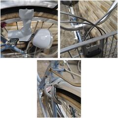 中古自転車 変速無し 24インチ LEDダイナモ 軽整備済み 防犯登録対応 町田市 相模原市 MM833の画像