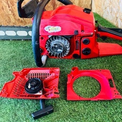 ゼノア G4501HP 45cc ガイドバー50cm デコンプ・ハンドルヒーター付き 整備・動作確認済み ZENOAH プロ仕様 エンジン チェーンソーの画像