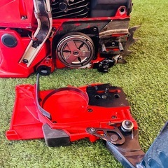 ゼノア G4501HP 45cc ガイドバー50cm デコンプ・ハンドルヒーター付き 整備・動作確認済み ZENOAH プロ仕様 エンジン チェーンソーの画像