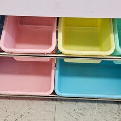 ✨️ジモティー割引✨️【ジャングルジャングル堺初芝店】 　子ども用収納ラック　ホワイト 　堺市（東区　西区　北区　南区　堺区　美原区）高石市　泉大津市　忠岡町　和泉市　松原市　大阪狭山市の画像