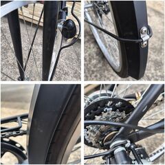中古自転車 6段変速 27インチ LEDダイナモ 軽整備済み 防犯登録対応 町田市 相模原市 MS040の画像