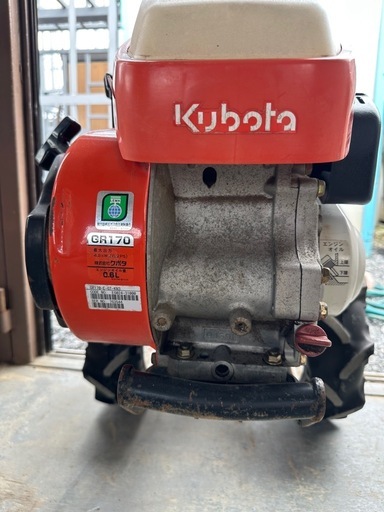 （茨城県）クボタ　耕運機　TR600 ガソリン　管理機　 耕うん機