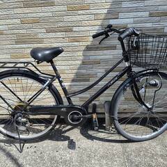 中古自転車 6段変速 26インチ LEDオートライト 軽整備済み...