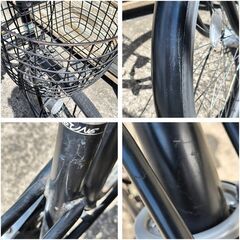 中古自転車 6段変速 26インチ LEDオートライト 軽整備済み 防犯登録対応 町田市 相模原市 MS042の画像