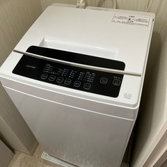 【2021年製】アイリスオーヤマ 洗濯機6.0kg ホワイト の画像