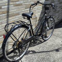 中古自転車 6段変速 26インチ LEDオートライト 軽整備済み 防犯登録対応 町田市 相模原市 MS042の画像