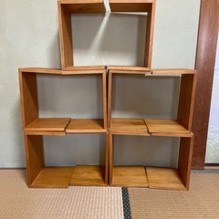 木箱　10個セット　使い方色々あります。の画像