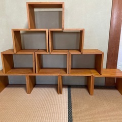 木箱　10個セット　使い方色々あります。の画像