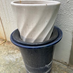 植木鉢いろいろの画像