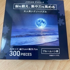脳を鍛え集中力を高めるパズル　ブルームーン　パズルの画像