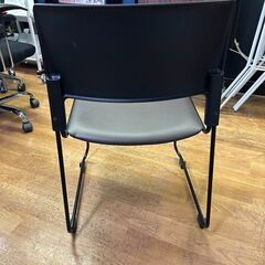 【リサイクルストアスターズ城西店】 【中古品】中央可鍛工業 MORループスタッキングチェア (ブラック脚) MO-27B-BRの画像