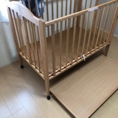ベビーベッド　
石崎家具　スリーピーパル　の画像
