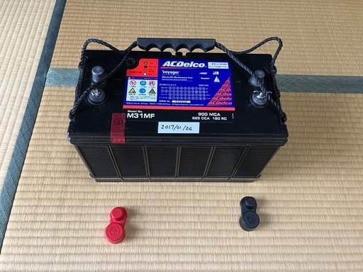 ACDELCOメンテナンスフリーバッテリーM31MF