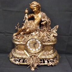 昭和 レトロ アンティーク SEIKO セイコー エンジェル QW463G 時計 置時計 動作OK 同梱不可 現状品の画像