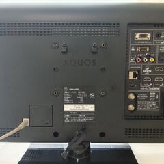 中古　シャープ　アクオス　19v型　分波器セット　ＳＨＡＲＰ　AQUOS　LEDバックライト搭載の画像