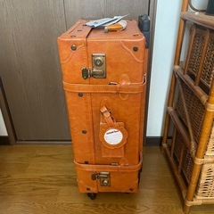 ハナイズム　キャリーケース　キャメル　新品未使用の画像