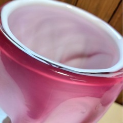 ガラス製　花瓶の画像