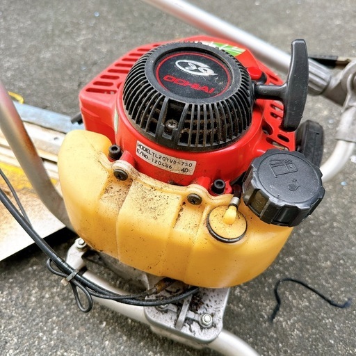 茶刈機　刈ナラシ機　落合刃物　OCHIAI EX-L 1070 2型