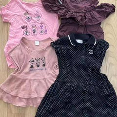 120センチ女の子夏服の画像