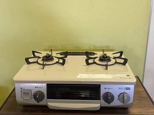 Rinnai - 中古品　Rinnai ガステーブル KG34NBE-R 12A・13A 楽天市場】リンナイ Rinnai ガステーブル 水無し片面焼グリル