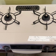 ◎ ガステーブル　Rinnai リンナイ　KG34NBEL LPガス用　2019年製の画像