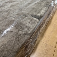 【未使用品】 ポケットコイル入り 超極厚60mm 洗える カバーリングラグの画像