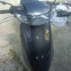 ライブディオZX AF35 規制後最終型　蜂の巣マフラーの画像
